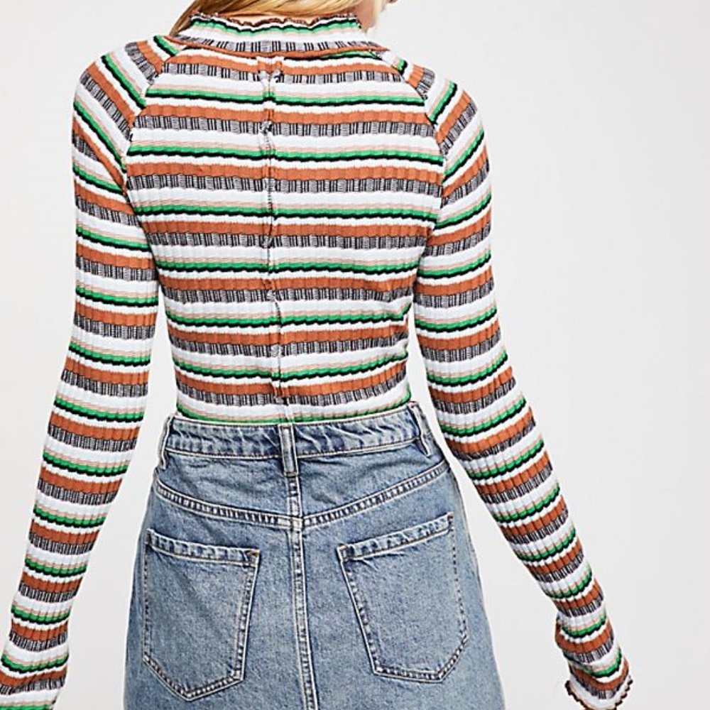 **Sold** Free People Zip It Up Mini Skirt - Picture 5 of 5